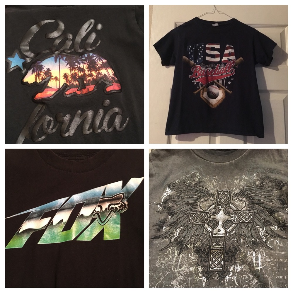 4 kids T-shirt’s